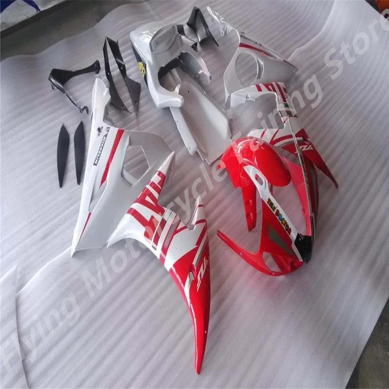 Hot sale body work for R6 fairing kit 2003 2004 2005 white red Fairing YZF fairings 03 04 05 for Yamaha-Nn