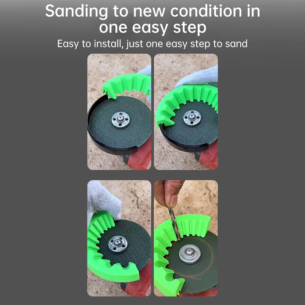 

10in1 Multifunctional Drill Grinder Support ABS Quick Power Drill Bit Sharpener Convenient Easy to Use Drill Bit Grinding Tool