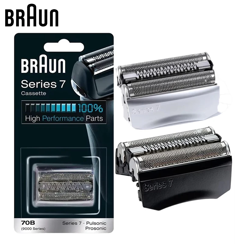 Braun 70B 70S Razor Blade Foil&Cutter Replace Shaver Head for Braun Series7/9 Electric Shaver 720 730 760cc 790cc 9595 9565 9781