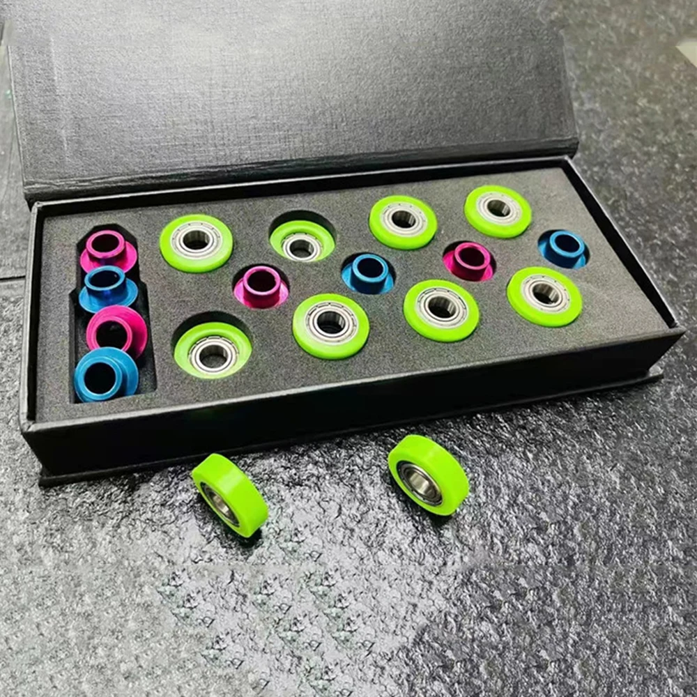 High Precise NS 688 Bearings With 608 Outer Ring Smooth Speed Skating Bearing 16pcs 8 Spacers Race Competition Speeding Bearing