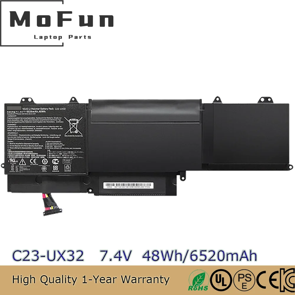 

Original C23-UX32 Battery for ASUS VivoBook U38N U38N-C4004H U38K U38DT ZenBook UX32 UX32VD UX32A UX32V