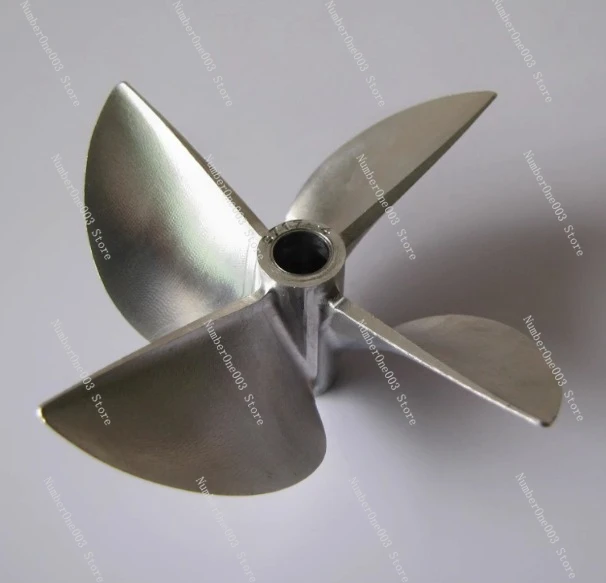 

O-Boat 6717 Brass Four-blade CW CCW Propeller Paddle Diameter 67mm Inner-diameter 6.35mm Pitch 1.7 For RC Toy