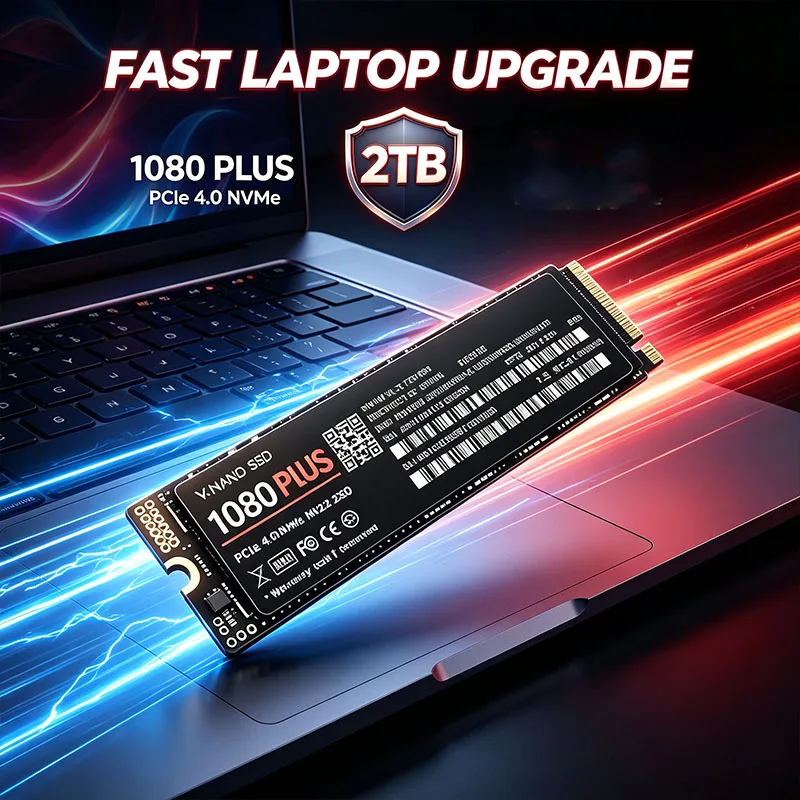 2026 1080PLUS SDD High Speed M2 NVMe PCIe4 4TB 2TB Solid State Drive Internal Storage Upgrade For PS5 Gaming Mac Desktop