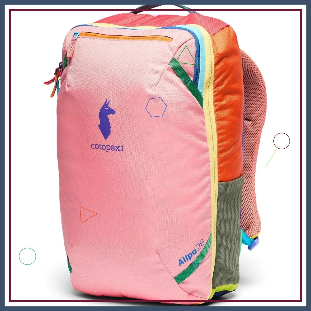 

One of a Kind 28L Travel Pack - Unique Design, No Two Bags Alike!