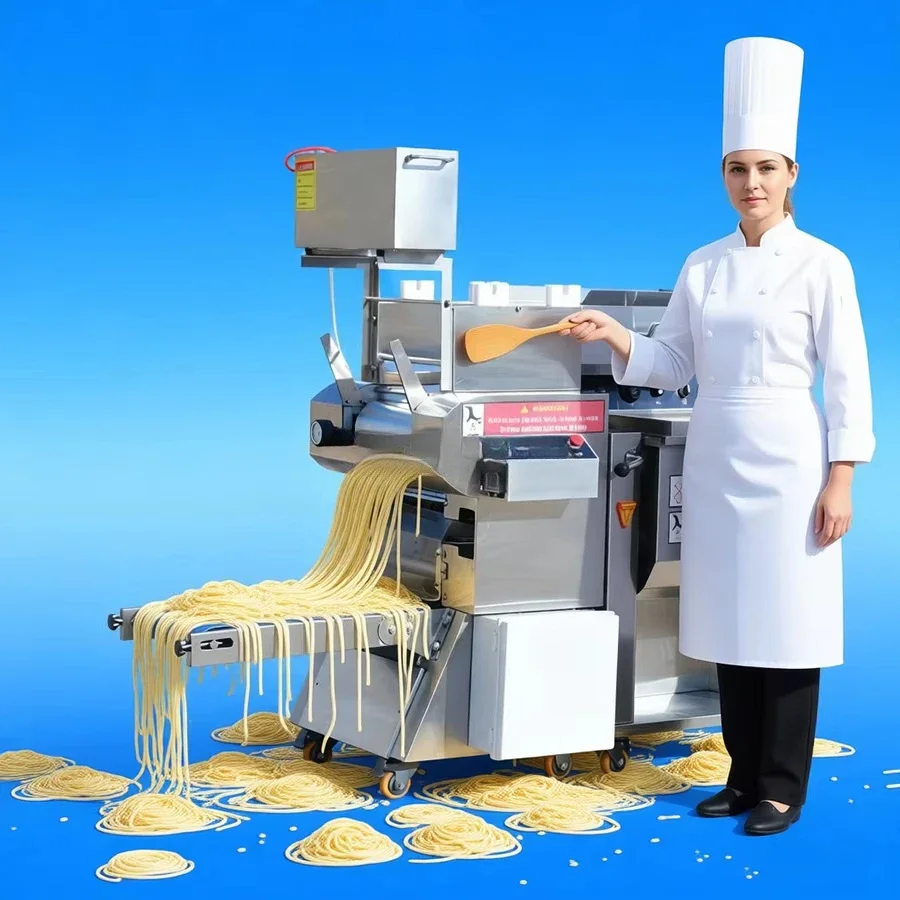 Automatic fresh noodle machine 80kg/h Commercial ramen extrusion machine Production equipment Restaurant business