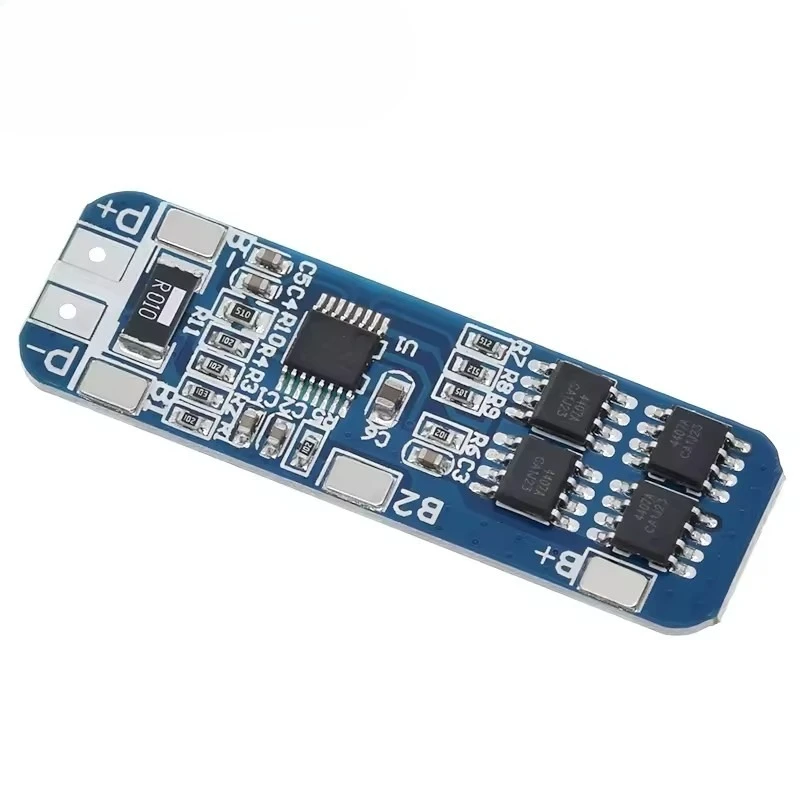 3x 18650 Cells BMS Module Smart 3S 10A Lithium Battery Charger Board for 10.8V-12.6V with Balancing & Protection