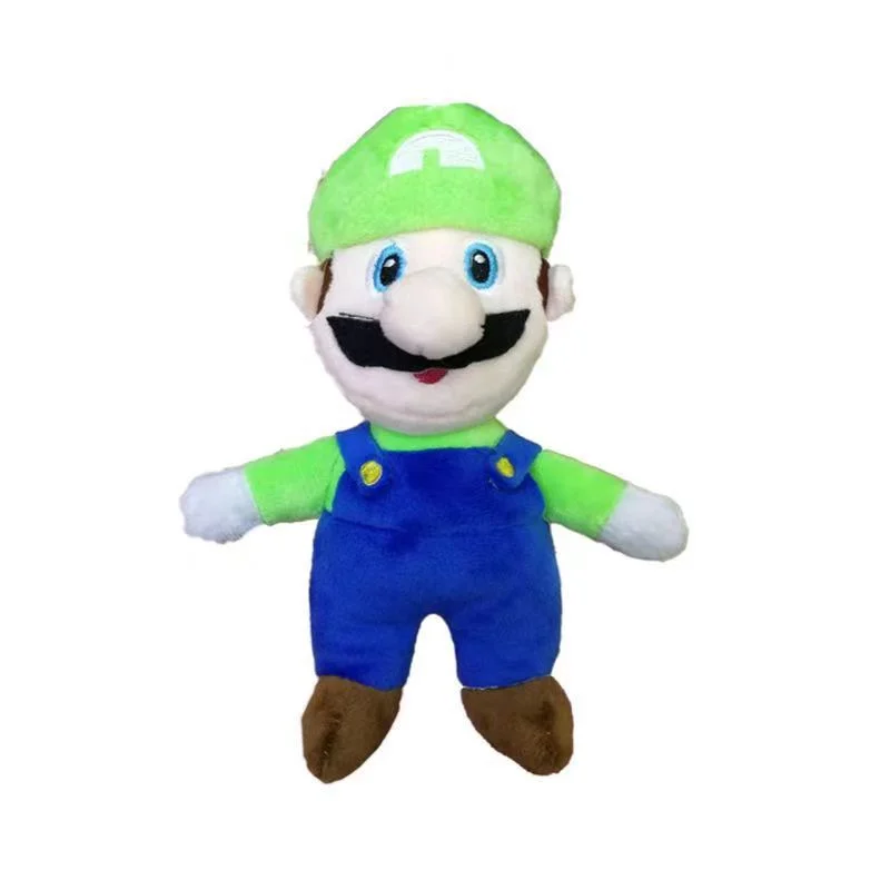 

Плюшевая игрушка Super Mario Bros 2026: Классические Марио и Луиджи, милые мультяшные мягкие куклы, подарок на Рождество