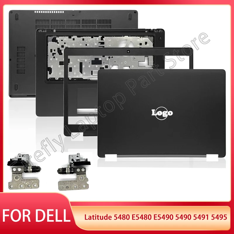 

Новинка для ноутбука DELL Latitude 5480, E5480, E5490, 5490, 5491, 5495, задняя крышка ЖК-дисплея, передняя панель, Упор для рук, нижняя основание, верхние строгие петли