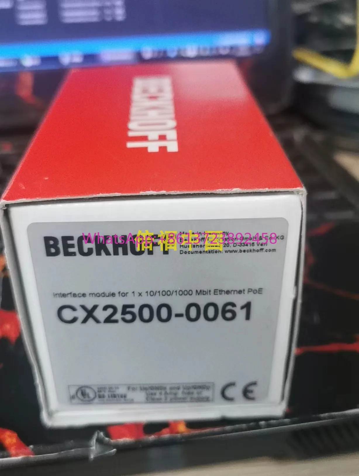 BECKHOFF CX2500-0020 CX2500-0030 CX2500-0031 CX2500-0060
