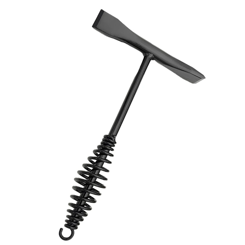 Welding Chipping Hammer With Coil Spring Handle,10.5Inch,Cross Chisel And Vertical Chisel