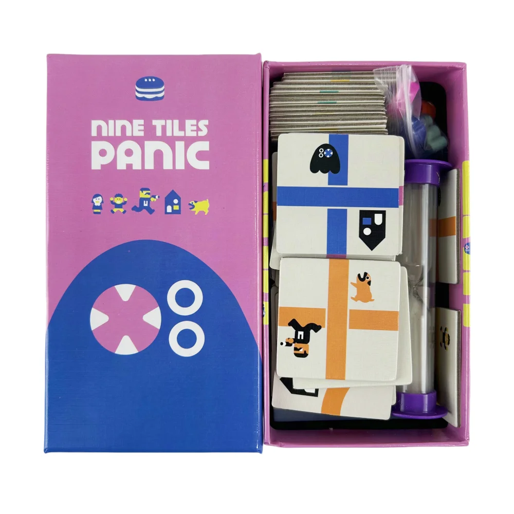 In a Grove / Nine Tiles Panic / Fafnir / SCOUT – Aile Geceleri ve Partiler Oyunları için Stratejik Bir İtme Masa Oyunu