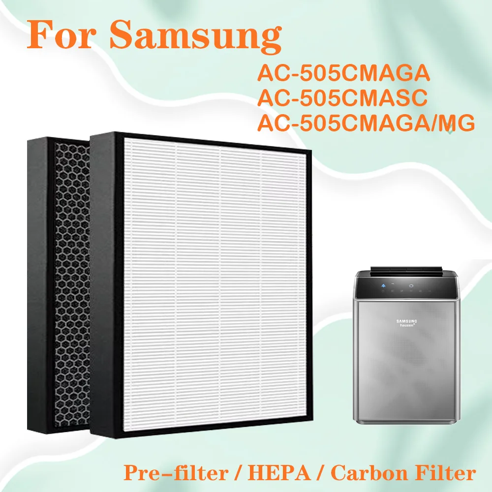 Replacement for Samsung AC-505CMAGA AC-505CMASC AC-505CMAGA/MG ,CFX-2HMA CFX-2DMA Hepa and Carbon Filter Air Purifier