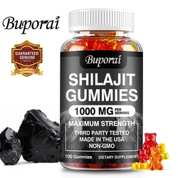 Shilajit Gummies - with Fulvic Acid - Improve Energy Endurance, Increase Muscle Mass and Promote Muscle Recovery