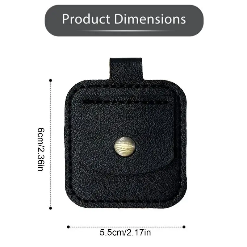 Portamonete Portamonete Porta gioielli in pelle PU Portachiavi per palestra Custodia per organizer per monete fatta a mano per collane Orecchini in contanti Bracciali