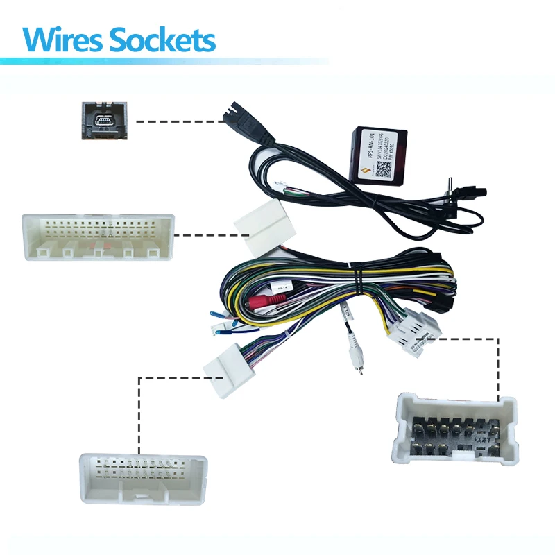 Car Radio Wire Harness Power Adapter Canbus For Renault Koleos Fluence Megane 3 16pin Android Stereo GPS ISO Cable Connector