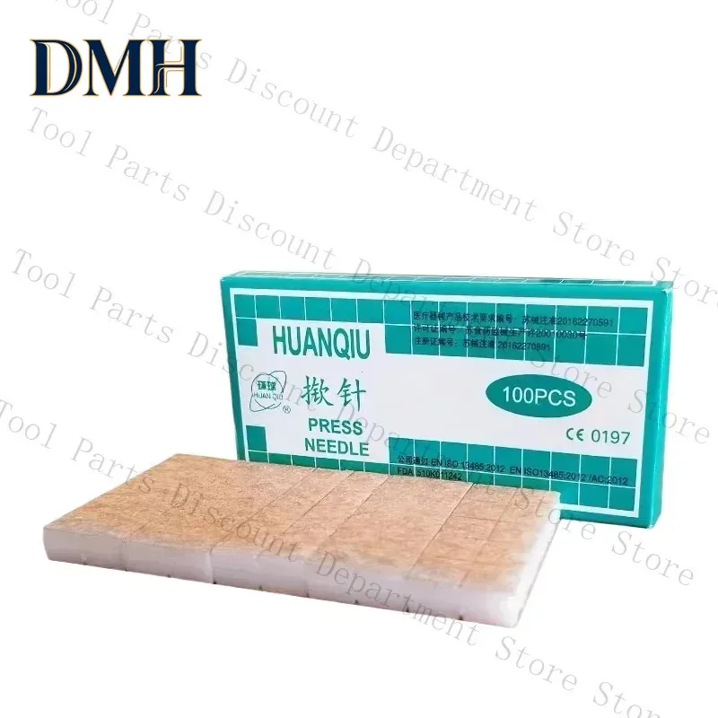 10 Boxes Sterile Ear Press Auricular Acupuncture Intradermal Needle 100Pcs SZ 0.22*1.5/0.25*1.3/0.25*2Mm