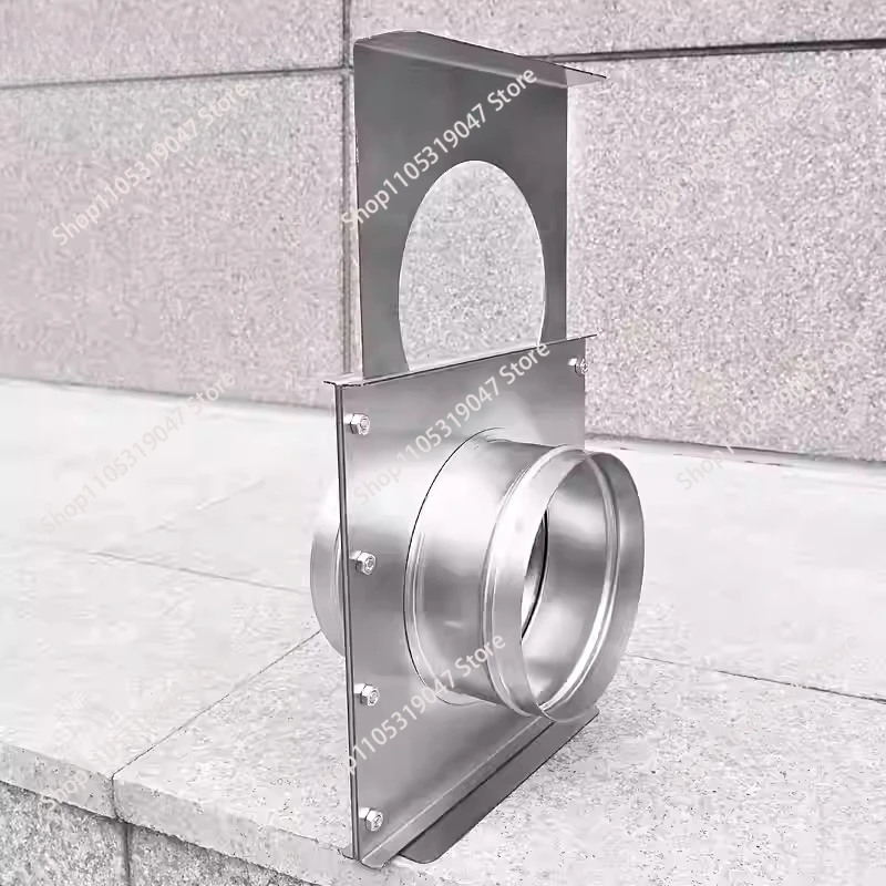 150 Mm Blast Gate for Dust Extraction System Zinc-coated Sliding Damper