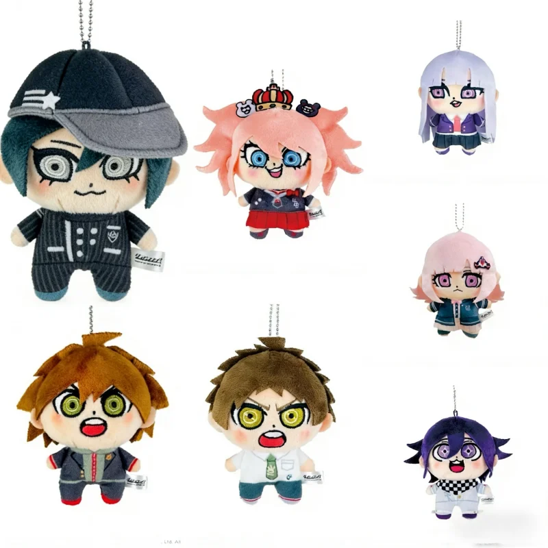 Новая плюшевая кукла из аниме Danganronpa: Наги Макото, Сайхара Шуичи, Хината Хаджиме, Ома Кокичи, 10 см, плюшевая игрушка-брелок, подарок