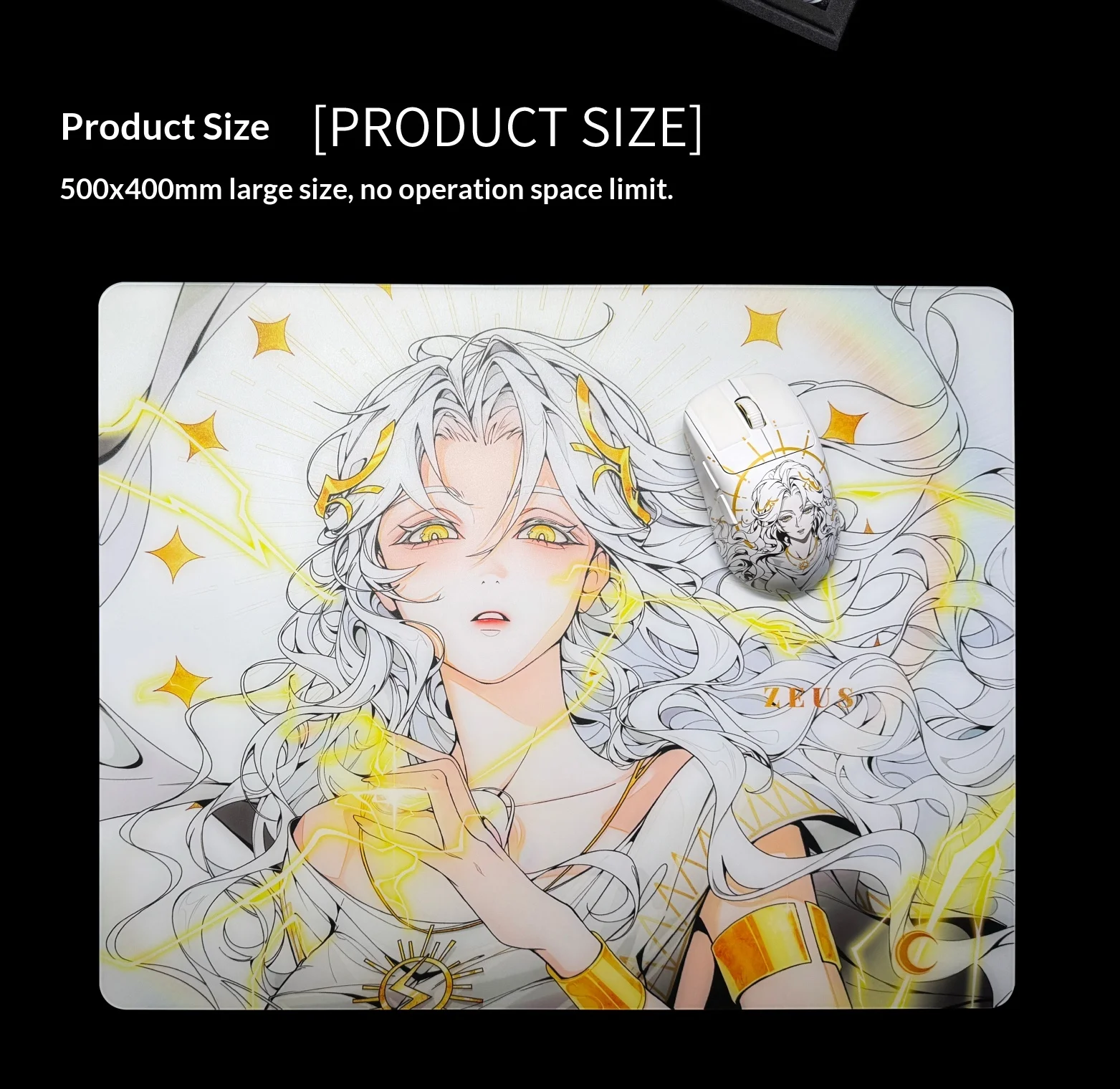 OLYMPLEX ZEUS GLASS Mousepad F - огляд і ціна Pc Gaming Zeus