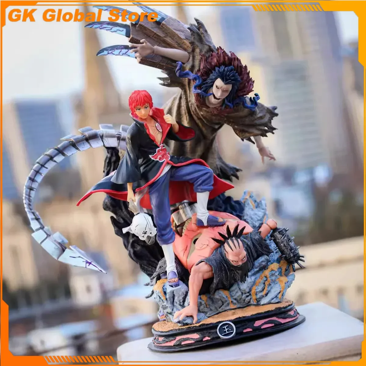 

Naruto 44cm Anime Figure Sasori Akatsuki Peripheral Collect Statue Model Desktop Decoration Ornaments Kids Birthday Gifts Toys