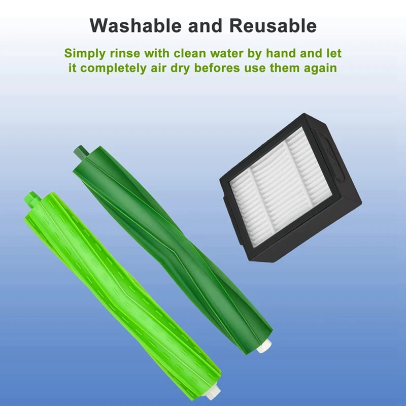 فلاتر بديلة Irobot Roomba ، أجزاء بكرات ، I3 ، Evo J7 Plus ، I8 ، E6 ، E5 ، I4 ، I6 ، I1 ، تجديد الملحقات