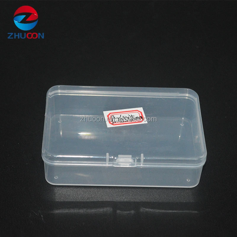 Small Square Clear PP Plastic Jewelry Accessories Storage Box Compartment Adjustable Container For DIY Beads Case