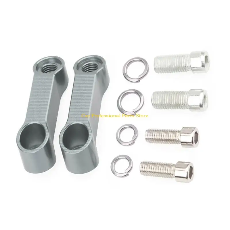 

R53D Enhanced Viewing Motorcycle Mirror Risers Holder Aluminum for Safe Rides, Improved Visibility Superior Riding Experience