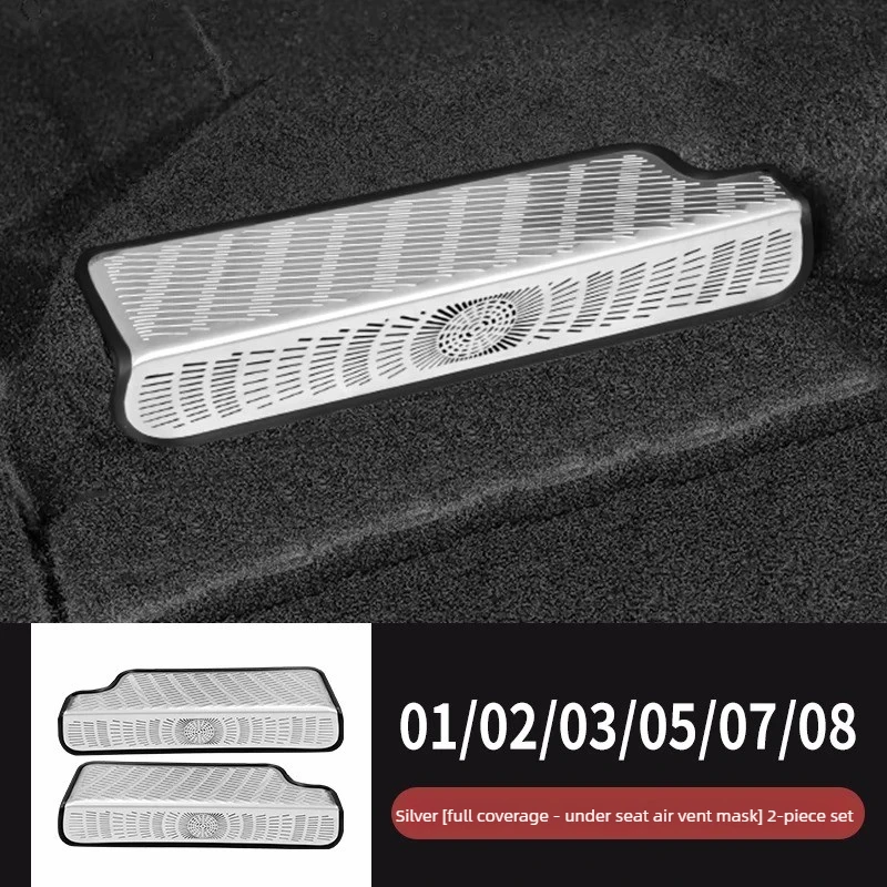 Seat Out Trend Protector For Lynk & Co 01/02/03/05/06/07/08/900 2025-2026 Dust Cover Air Outlet Cover Under Seat Supplies Tools
