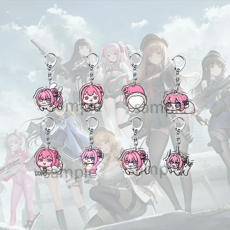

Action Fingure Nikke Dorothy Acrylic Keychain Pendant Niki Victory Goddess Keyring Bag Car Chain Accessories Kid Toy Fan Collect