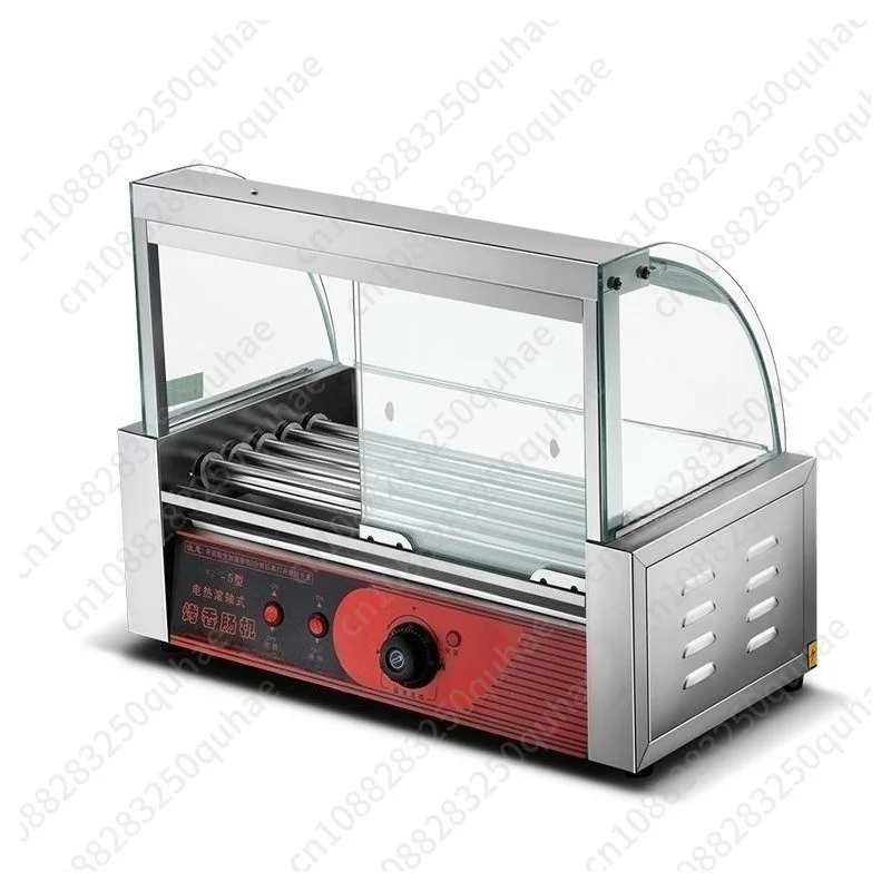 

Commercial Sausage Roller Grill, High Efficient Heating Machine for Stall Convenience Store