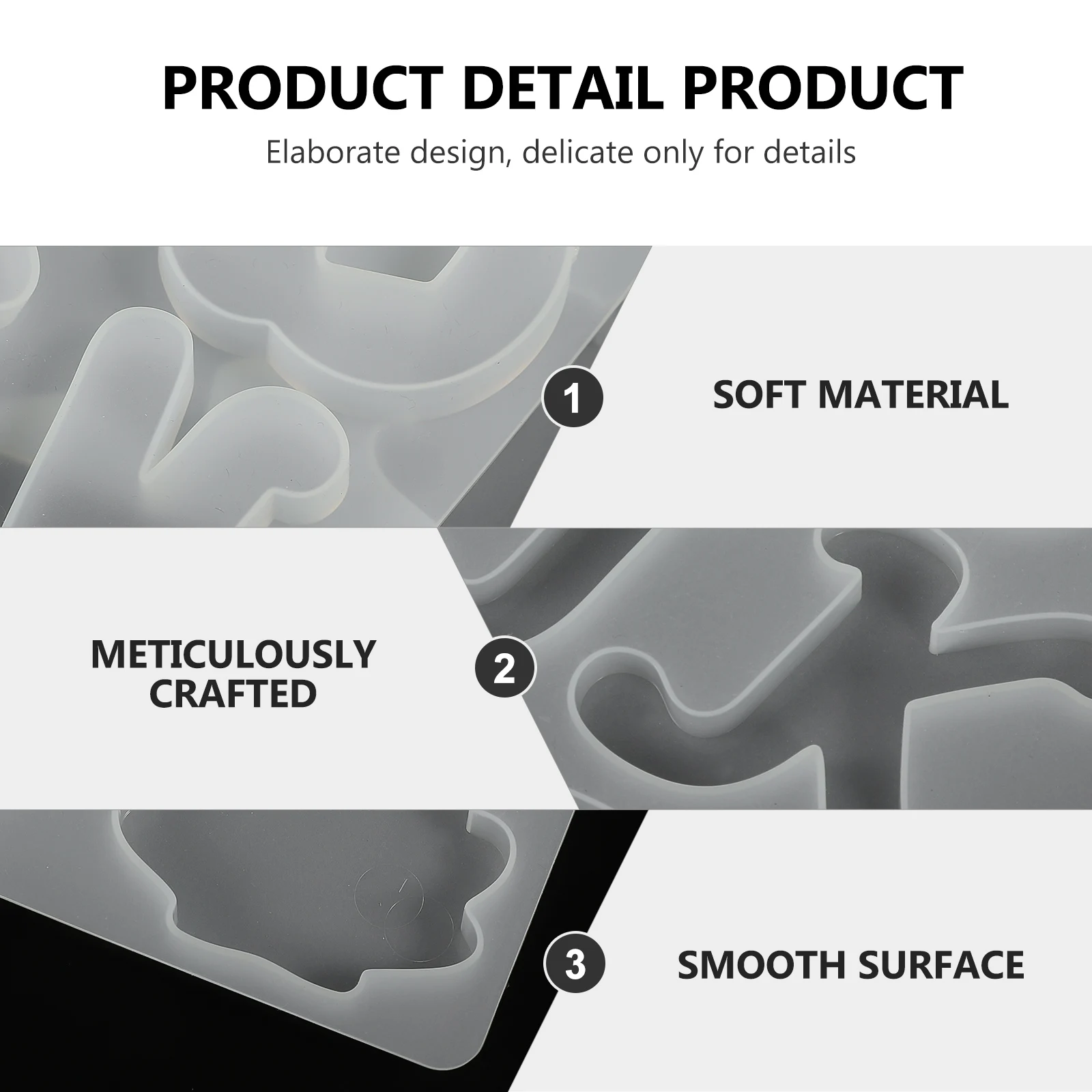 

1 set 1 Set Alphabet Keychain Pendant Mold Epoxy Silicone Diy Accessory Craft Making Tool Resin Jewelry Supply Hanging Charm