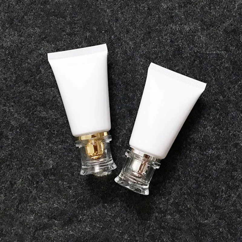 30/50/100pcs 30g/ml Cosmetic Soft Tubes White Cream/Lotion Bottle Cleansing Face/Facial Cream Containers Refillable tubes
