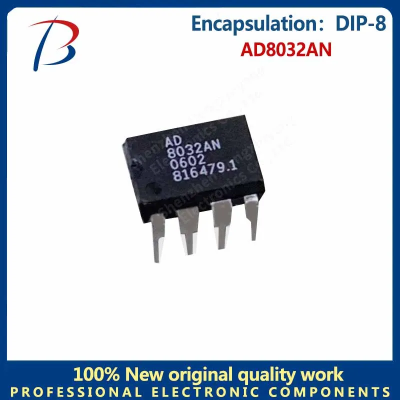 1pcs  AD8032AN package DIP-8 operational amplifier chip