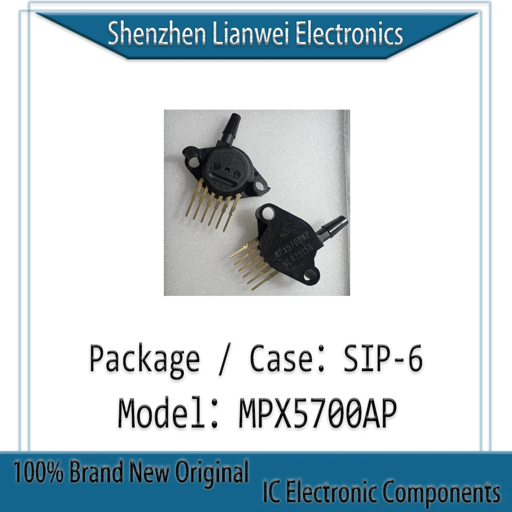 

100% New Original MPX5700AP MPX5700 IC Sensor Chipset SIP-6