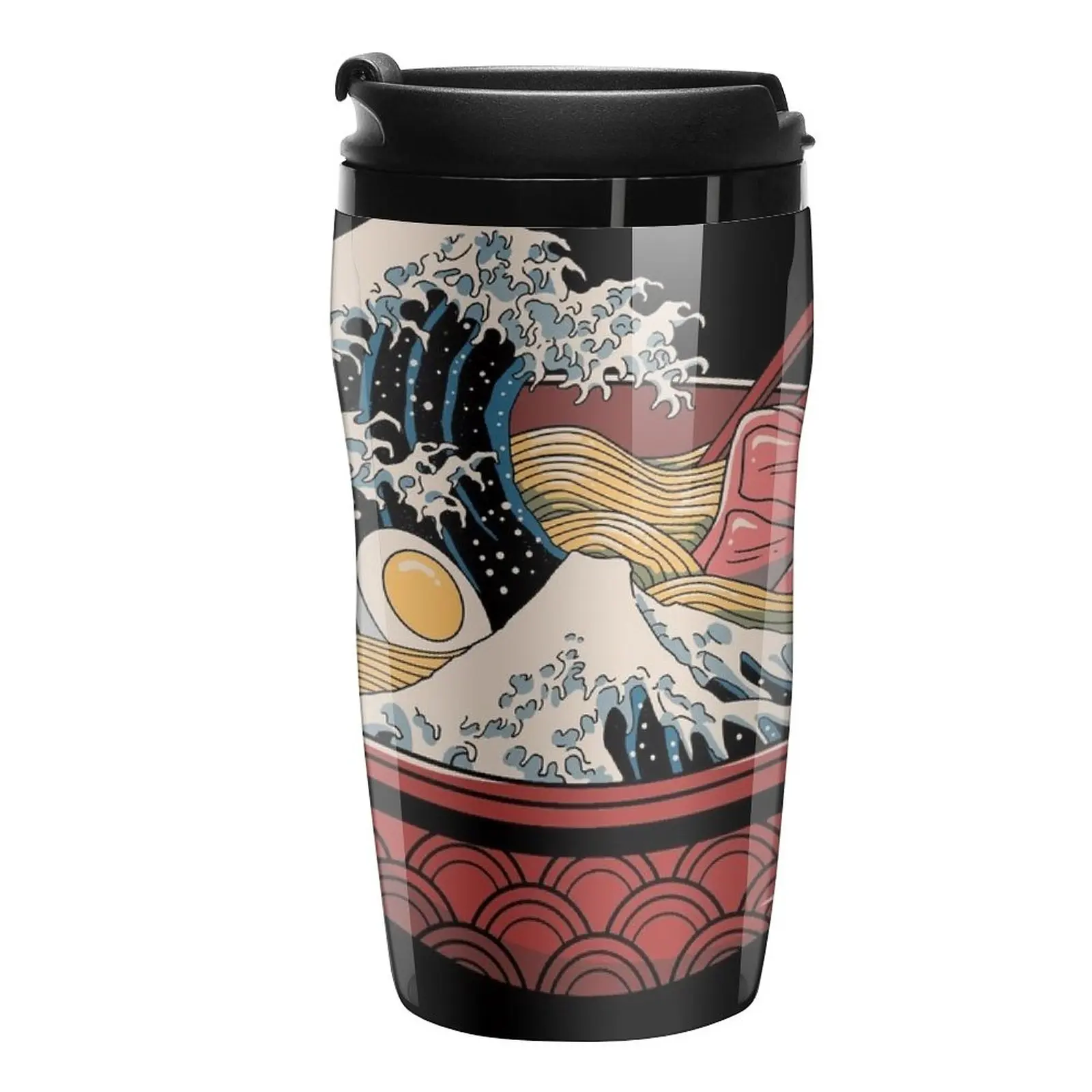 

New Great Ramen Wave Travel Coffee Mug Coffee Cup Espresso Cups Of Coffee Unusual Tea Cup Paper Cups For Coffee