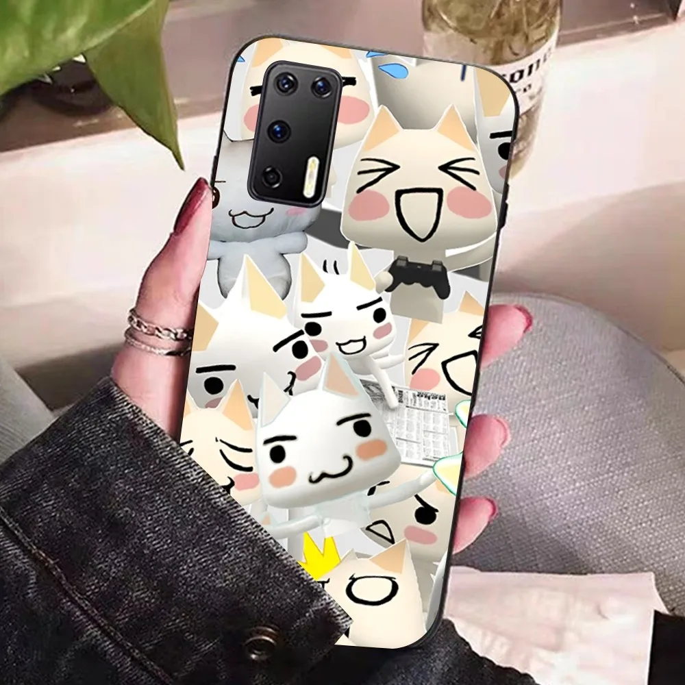 INS Cute Toro Inoue Cat Phone Case For Huawei P 8 9 10 20 30 40 50 Pro Lite Psmart Honor 10 Lite 70 Mate 20lite