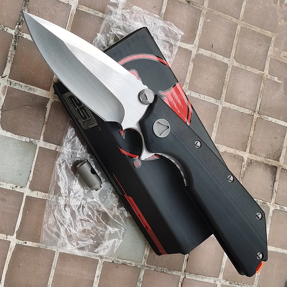 

JUFULE MT335 новый складной D2 лезвие G10 Ручка Flipper тактический открытый выживание кемпинг карманный охотничий инструмент обеденный кухонный нож