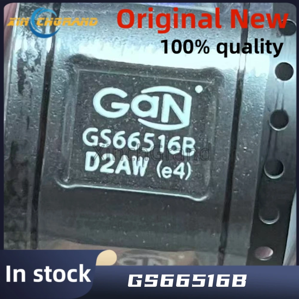 

1PCS 100%New Original GS66516B-TR 650V GS66516B GS66516 GS665168 Enhanced Gallium Nitride Transistor New GS66516B - TR