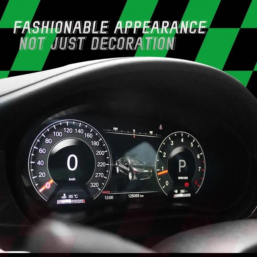 LCD Instrument Cluster For Buick Excelle Opel Zafira Astra 2009-2014 Digital Dashboard Speedometer Virtual Cockpit Tachometer