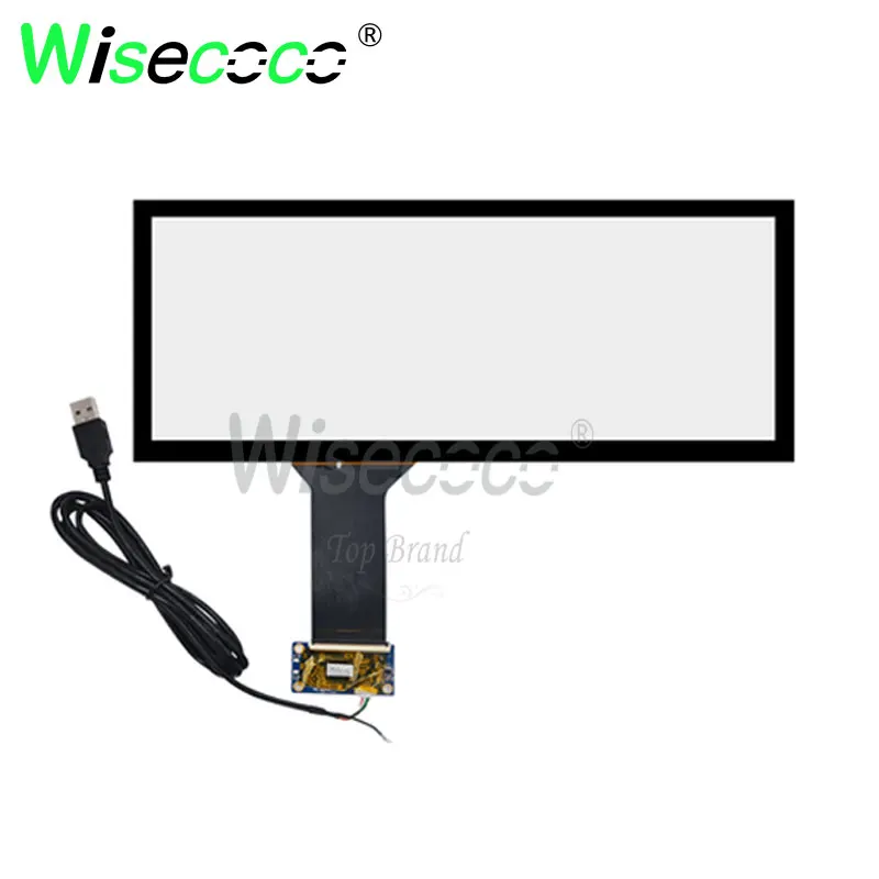 Imagem -04 - Wisecoco 12.3 Polegada Tela Sensível ao Toque 1920x720 Ips Módulo de Tela Lcd Usb-c Placa Motorista Raspberry pi Exibição Automotivo