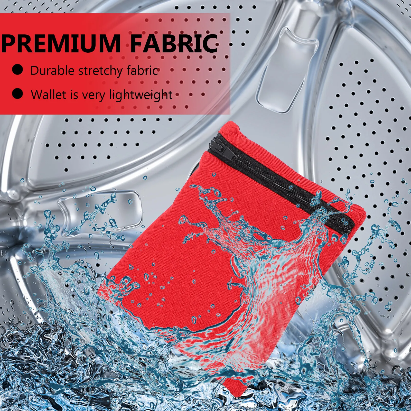 

Wrist Coin Purse Stretchy Fabric Lightweight Running Sports Armband Phone Holder Bag Outdoor Fitness Arm Pocket Pouch Secure