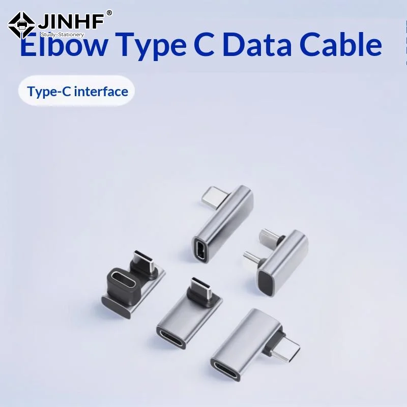 USB4.0 40Gbps OTG Adapter 240W Fast Charging Converter 90-Degree USB Type-C Data Cable For Laptop Phone 8K60Hz