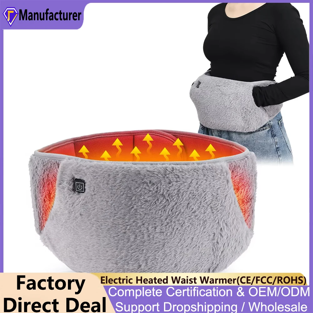 Taille Warmer Elektrische Verwarmde Koude Bescherming Baarmoeder Opwarming Gordel Artefact Grafeen Handverwarming Usb Opladen Winter Gezondheidszorg