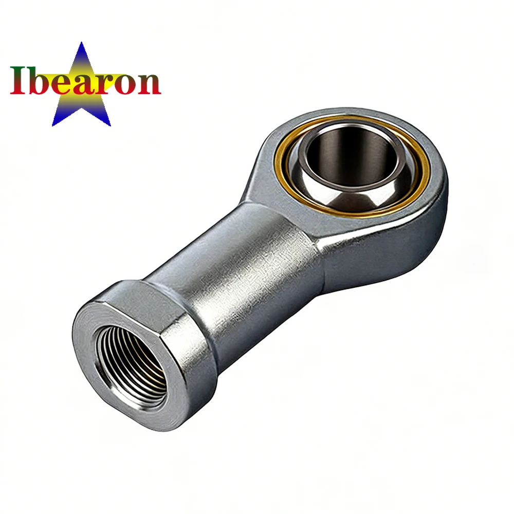 1PCS SI25T/K SIL25T/K Self-lubricating Rod End Bearings Female Threads Steel-PTFE Metallic Fabric Maintenance-Free