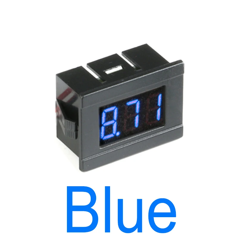 0.36in DC4.5V-30V Car Boat Motorcycle Digital Voltmeter LED Display Volt Voltage Meter Mini Tester Panel Ammeter