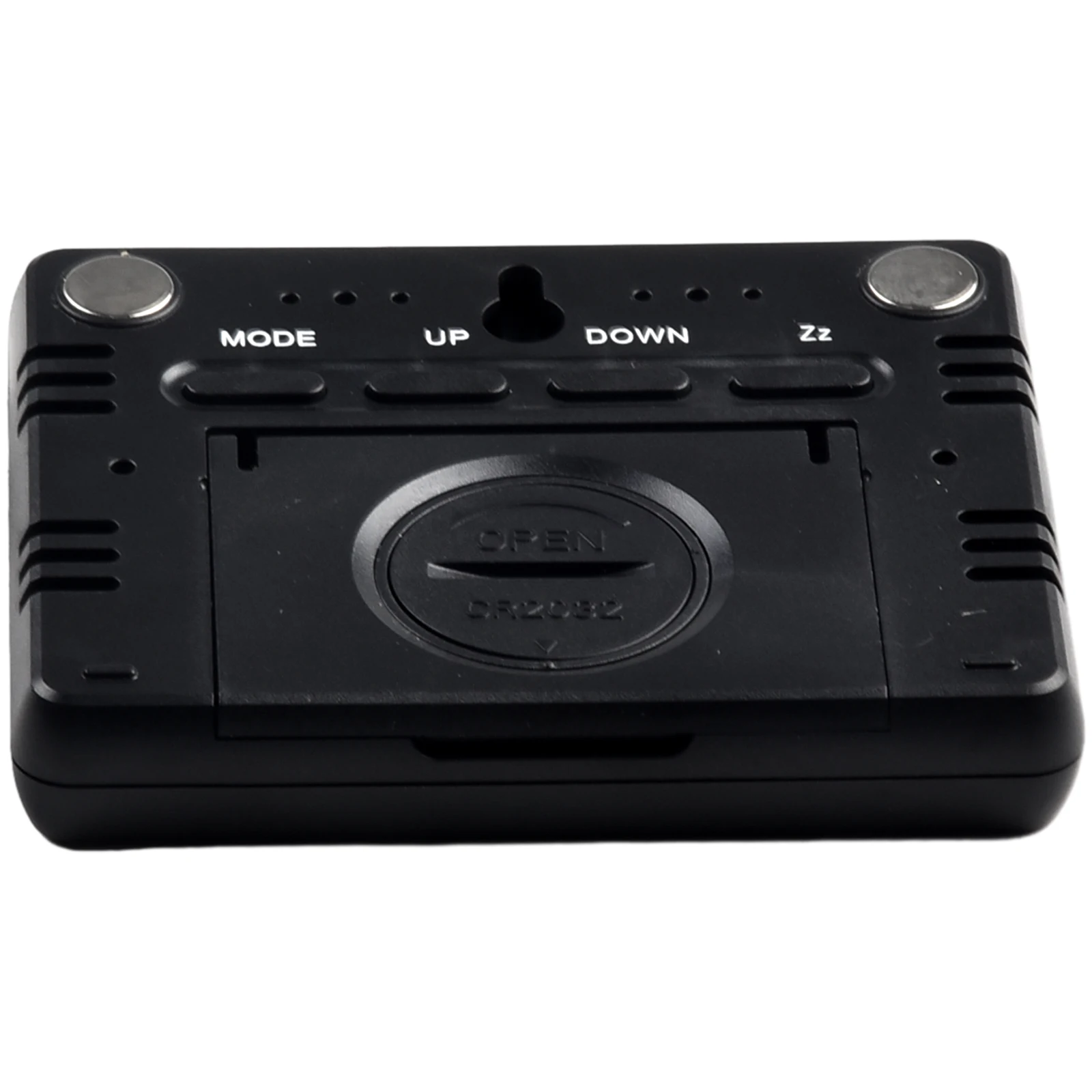 Wall Mountable Digital Clock with Multifunction LCD Display Showing Time Date Temperature Humidity and Alarm Function