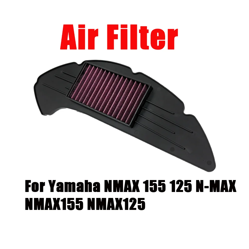 For Yamaha NMAX 155 125 N-MAX NMAX155 NMAX125 Motorcycle Parts Air Filter Intake Cleaner System Parts Elements