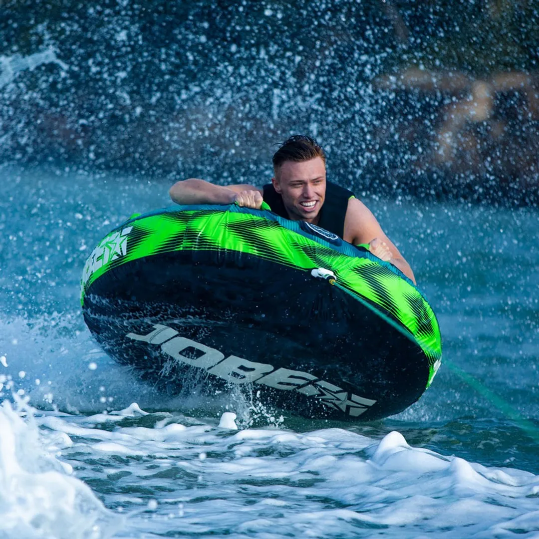 

Надувные водные игрушки: буксируемый тюбинг-буй для водных развлечений, ПВХ, 100-500 кг