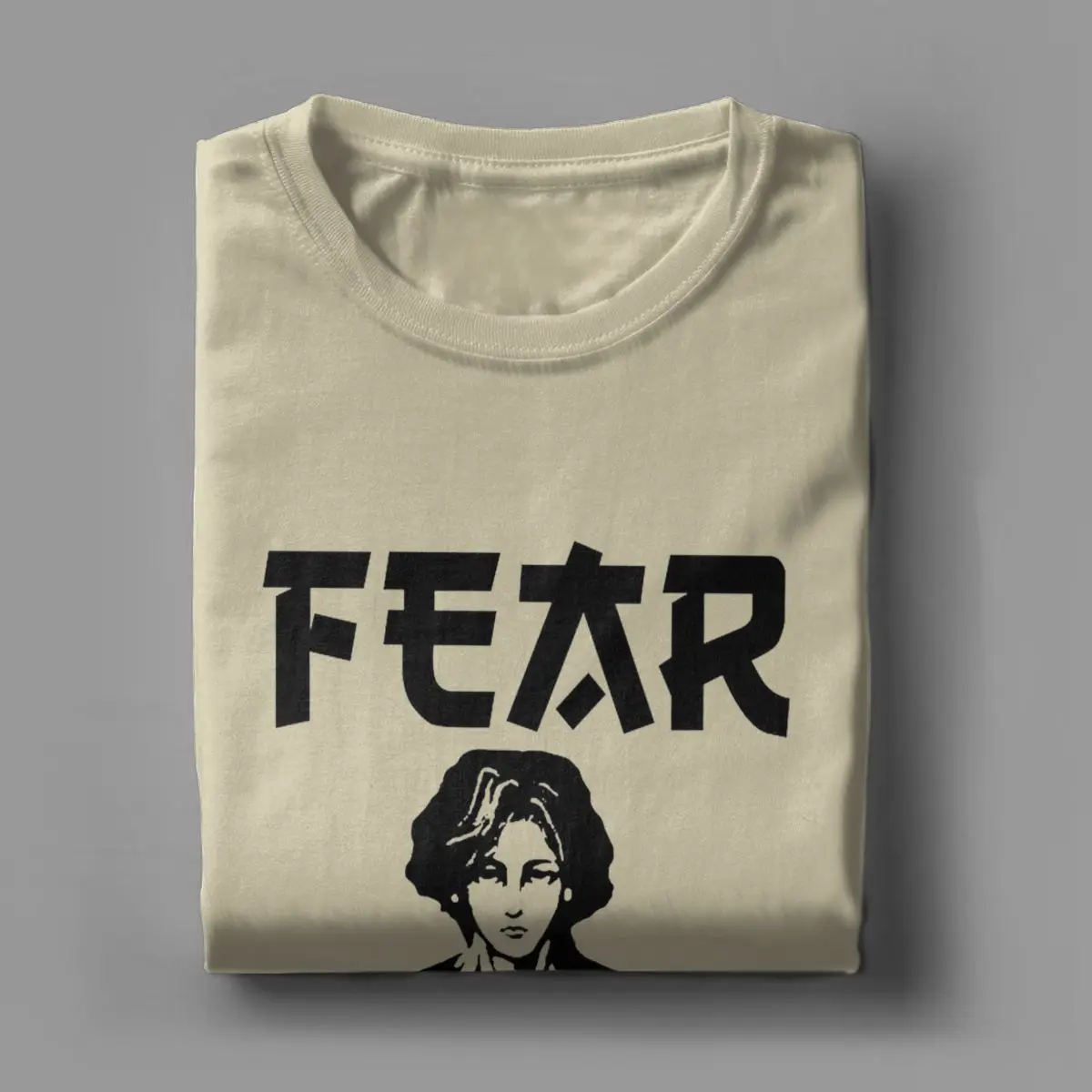 Fear And Hunger T-Shirt for Men Novelty 100% Cotton Tee Shirt Crew Neck Short Sleeve T Shirt Plus Size Clothing