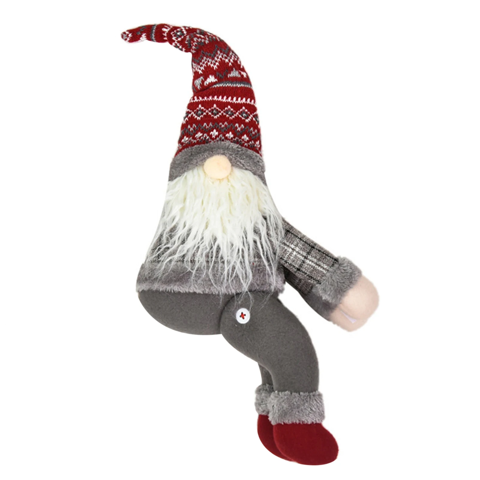 Cute Christmas Tree Topper Gnome Plush Toys Unique Xmas Party Home Decorative Doll